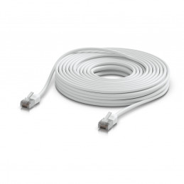 Ubiquiti UACC-Cable-Patch-Outdoor-C6A-15M-W verkkokaapeli Valkoinen Cat6a