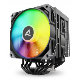 Sharkoon A60 RGB Suoritin Ilmanjäähdytin 12 cm musta 1 kpl