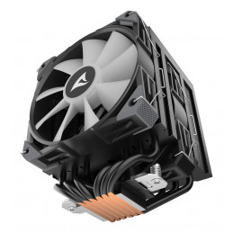 Sharkoon A60 RGB Suoritin Ilmanjäähdytin 12 cm musta 1 kpl