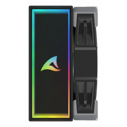 Sharkoon A50 RGB Suoritin Ilmanjäähdytin 12 cm musta 1 kpl