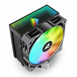 Sharkoon A40 RGB Suoritin Ilmanjäähdytin 12 cm musta 1 kpl