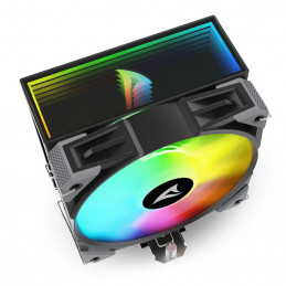 Sharkoon A40 RGB Suoritin Ilmanjäähdytin 12 cm musta 1 kpl