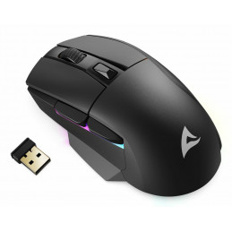 Sharkoon SGM50W hiiri Pelaaminen Oikeakätinen RF Wireless + USB Type-A Optinen 6400 DPI