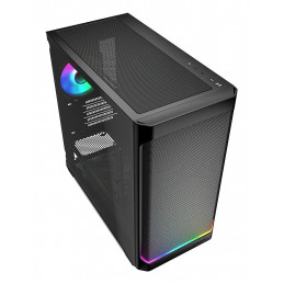 Sharkoon MK4W RGB Strip Micro Tower musta