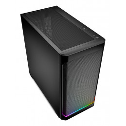 Sharkoon MK4 RGB Strip Micro Tower musta