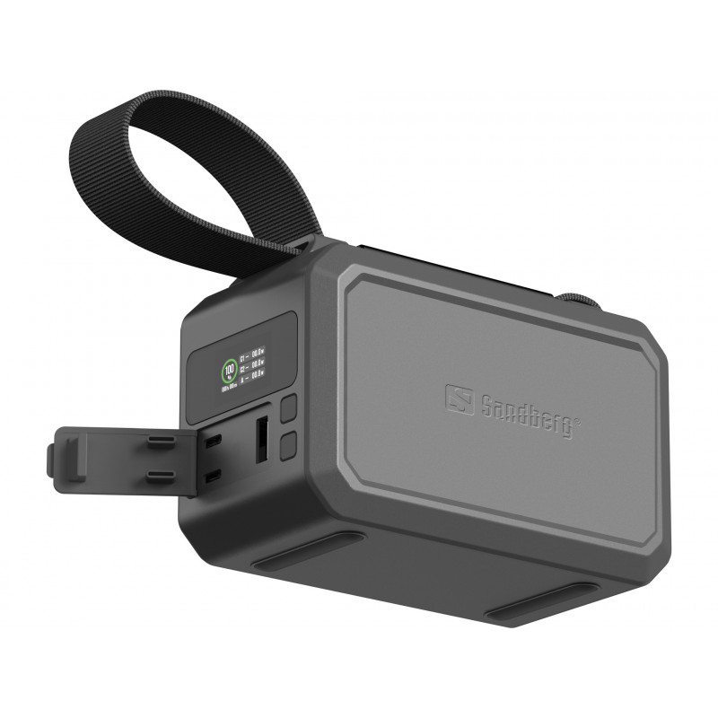 Sandberg Survivor Powerbank 100W 40000 40000 mAh musta