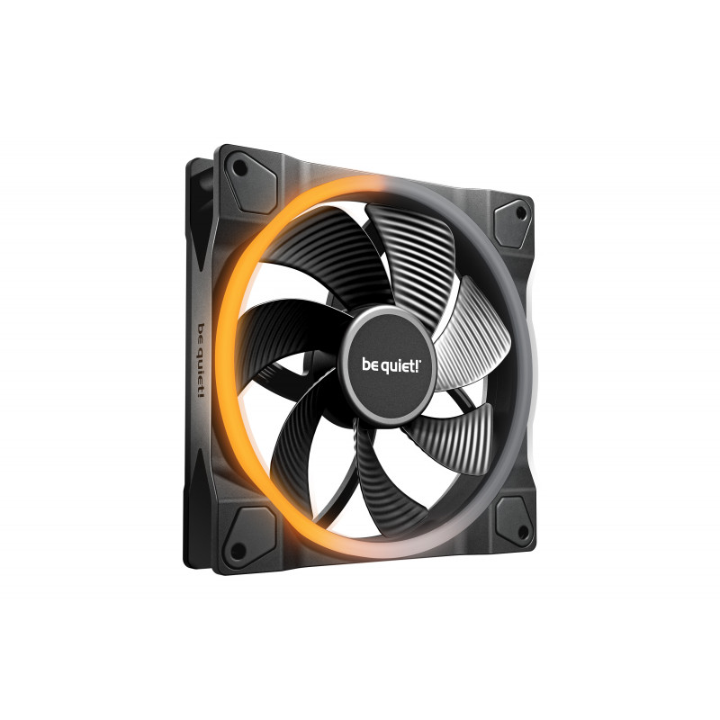 be quiet! Light Wings 140 mm PWM Reverse Black Tietokonekotelo Tuuletin 14 cm musta 1 kpl