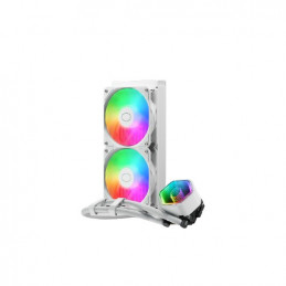 Cooler Master MasterLiquid 240 Core II White Suoritin Nestejäähdytyspakkaus 12 cm Valkoinen