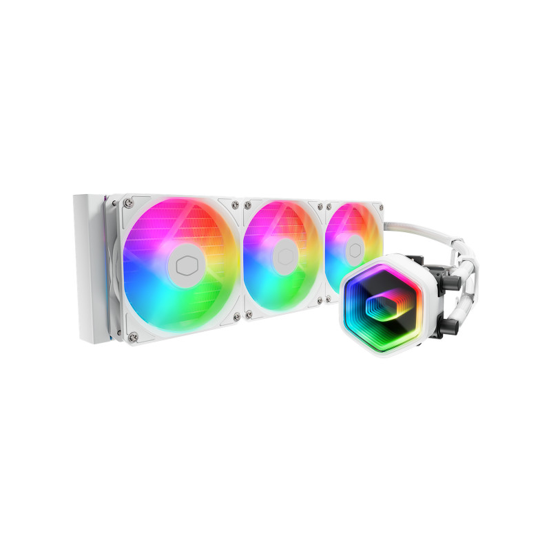 Cooler Master MasterLiquid 360 Core II White Suoritin Nestejäähdytyspakkaus 12 cm Valkoinen 1 kpl