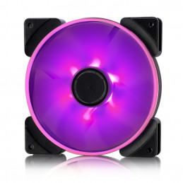Fractal Design Prisma AL-14 3P Tietokonekotelo Tuuletin 14 cm musta, Valkoinen