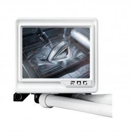 ASUS ROG RYUJIN III 360 ARGB EXTREME WHT Suoritin All-in-one-nesteenjäähdytin 12 cm Valkoinen 1 kpl
