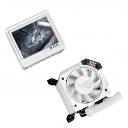 ASUS ROG RYUJIN III 360 ARGB EXTREME WHT Suoritin All-in-one-nesteenjäähdytin 12 cm Valkoinen 1 kpl