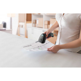 Datalogic QD2220 Kannettava viivakoodinlukija 1D Laser musta