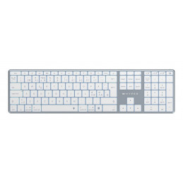 HYPER HS2310NO näppäimistö Koti  Toimisto Bluetooth QWERTY Pohjoismainen Harmaa