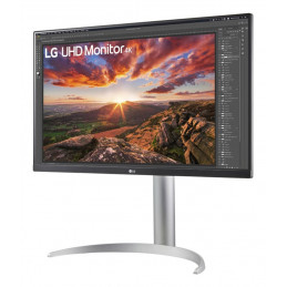 LG 27UP850K-W.AEU monitor tietokoneen litteä näyttö 68,6 cm (27") 3840 x 2160 pikseliä 4K Ultra HD LED musta
