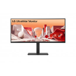 LG 34BA85QE-B tietokoneen litteä näyttö 86,4 cm (34") 3440 x 1440 pikseliä Wide Quad HD LCD musta