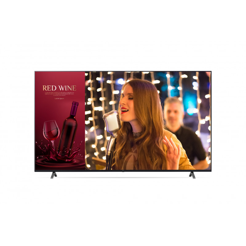 LG 75UN640S Digitaalinen litteä infotaulu 190,5 cm (75") LCD Wi-Fi 330 cd m² 4K Ultra HD Sininen WebOS