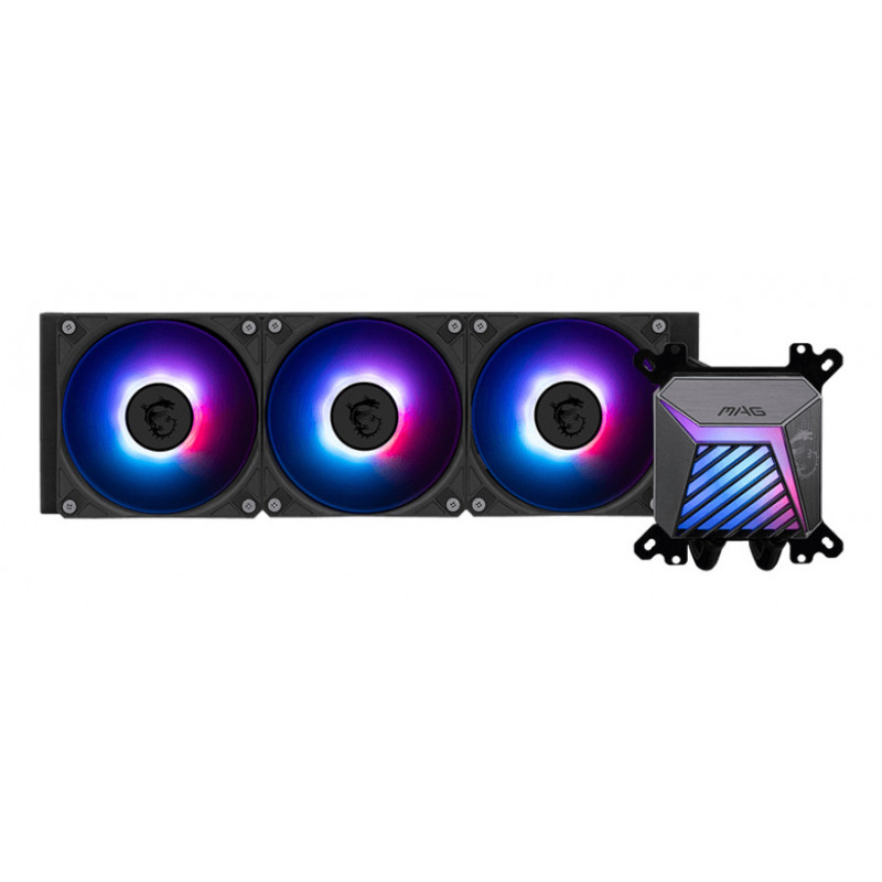 MSI MAG Coreliquid A15 360 Emolevy, Suoritin All-in-one-nesteenjäähdytin 12 cm musta 1 kpl