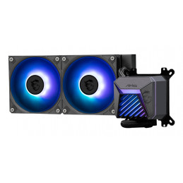 MSI MAG Coreliquid A15 240 Emolevy, Suoritin All-in-one-nesteenjäähdytin 12 cm musta 1 kpl