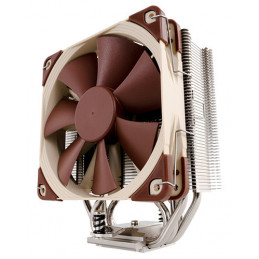 Noctua NH-U12S SE-AM4 Tietokoneen jäähdytysjärjestelmä Suoritin Jäähdytin 12 cm Beige, Ruskea, Ruostumaton teräs