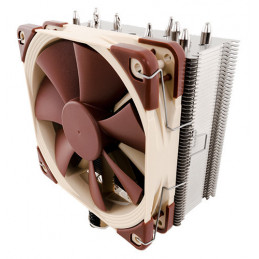 Noctua NH-U12S SE-AM4 Tietokoneen jäähdytysjärjestelmä Suoritin Jäähdytin 12 cm Beige, Ruskea, Ruostumaton teräs