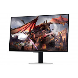 Samsung G80SD tietokoneen litteä näyttö 81,3 cm (32") 3840 x 2160 pikseliä 4K Ultra HD OLED Hopea
