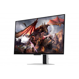 Samsung G80SD tietokoneen litteä näyttö 81,3 cm (32") 3840 x 2160 pikseliä 4K Ultra HD OLED Hopea