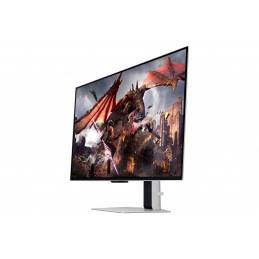 Samsung G80SD tietokoneen litteä näyttö 81,3 cm (32") 3840 x 2160 pikseliä 4K Ultra HD OLED Hopea