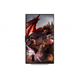 Samsung G80SD tietokoneen litteä näyttö 81,3 cm (32") 3840 x 2160 pikseliä 4K Ultra HD OLED Hopea