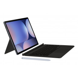 Samsung Galaxy Tab S9+ | S9+ FE | S10 + Book Cover Keyboard — AI Key Black