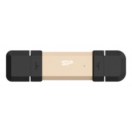 Silicon Power DS72 USB-muisti 1 TB USB Type-A   USB Type-C 3.2 Gen 2 (3.1 Gen 2) Kulta