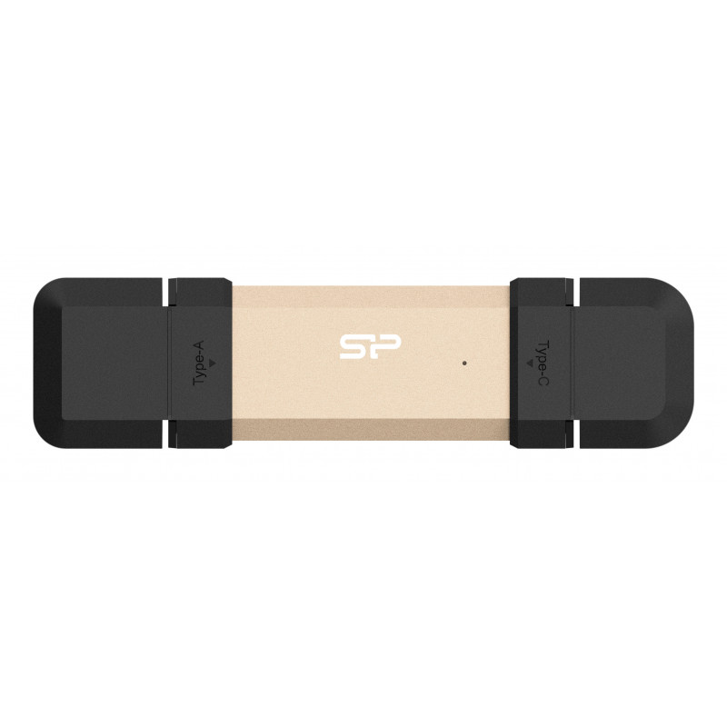 Silicon Power DS72 USB-muisti 1 TB USB Type-A   USB Type-C 3.2 Gen 2 (3.1 Gen 2) Kulta