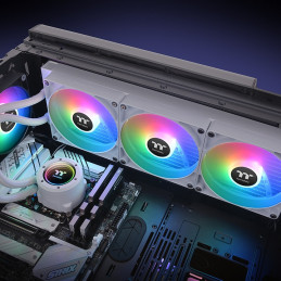 Thermaltake TH420 V2 ARGB Emolevy Nestejäähdytyspakkaus Valkoinen 1 kpl