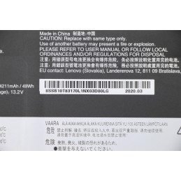 Lenovo 5B10W13927 kannettavan tietokoneen varaosa Akku