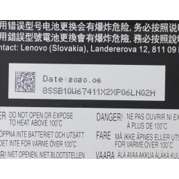 Lenovo 5B10W67364 kannettavan tietokoneen varaosa Akku