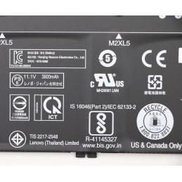 Lenovo 5B10X02603 kannettavan tietokoneen varaosa Akku