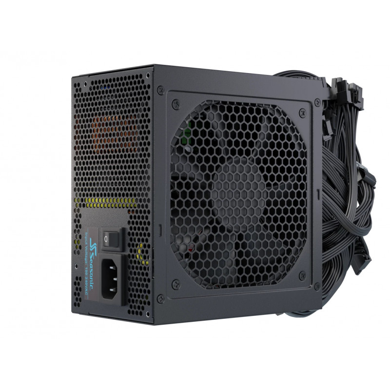 Seasonic Netzteil 650W G12 GC-650 80+Gold virtalähdeyksikkö ATX musta