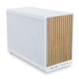 Lian Li A3-mATX Micro Tower Valkoinen, Puu