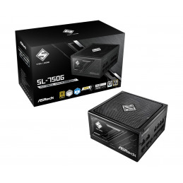 Asrock SL-750G Steel Legend virtalähdeyksikkö 750 W 20+4 pin ATX ATX musta