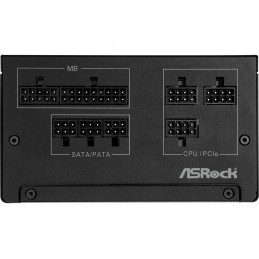 Asrock SL-650G Steel Legend virtalähdeyksikkö 650 W 20+4 pin ATX ATX musta