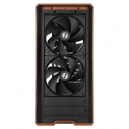 Lian Li Lancool LAN217X tietokonekotelo Midi Tower musta, Puu