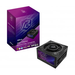Asrock Phantom Gaming PG-750G virtalähdeyksikkö 750 W 20+4 pin ATX ATX musta