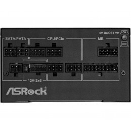 Asrock Phantom Gaming PG-750G virtalähdeyksikkö 750 W 20+4 pin ATX ATX musta