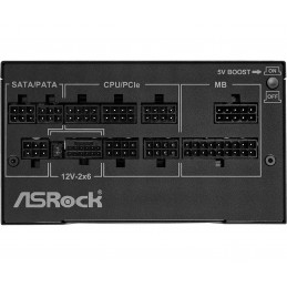 Asrock Phantom Gaming PG-850G virtalähdeyksikkö 850 W 20+4 pin ATX ATX musta