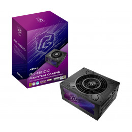 Asrock Phantom Gaming PG-1300G virtalähdeyksikkö 1300 W 20+4 pin ATX ATX musta