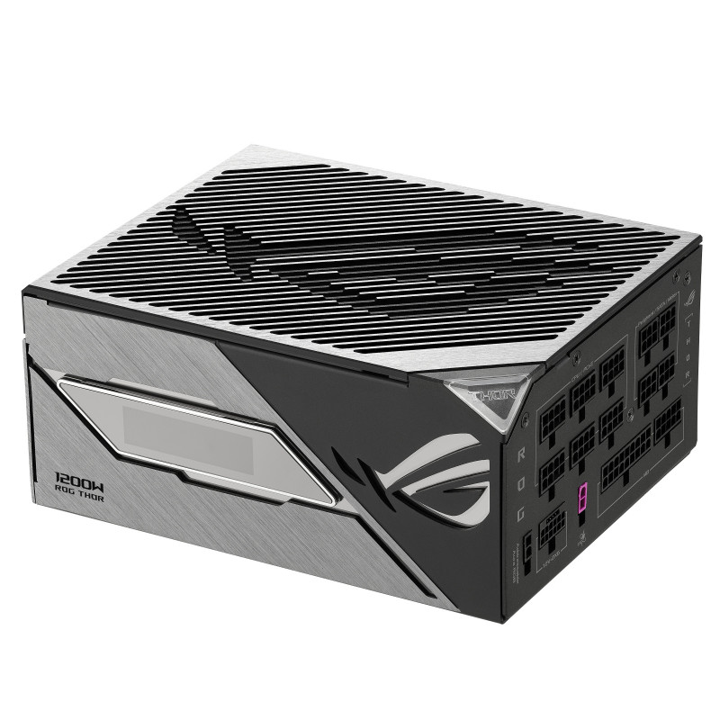 ASUS ROG -THOR-1200P3-GAMING virtalähdeyksikkö 1200 W 20+4 pin ATX ATX musta