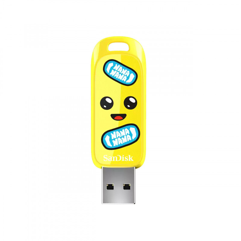 SanDisk SDCZIF-064G-G46 USB-muisti USB A-tyyppi 3.2 Gen 1 (3.1 Gen 1) Keltainen