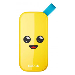 SanDisk SDSSDE30-1T00-G25F ulkoinen SSD 1 TB USB Type-C 3.2 Gen 2 (3.1 Gen 2) Keltainen