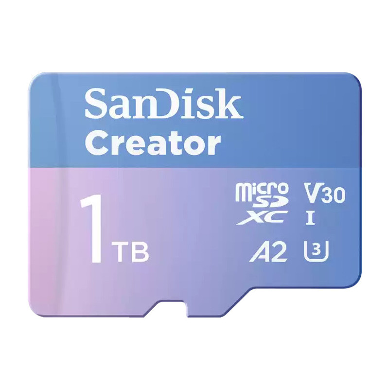 SanDisk Creator 1 TB MicroSDXC UHS-I Luokka 10