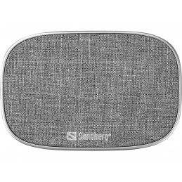 Sandberg Wireless Charger Deck 15W Universaali Alumiini, Harmaa USB Langaton lataaminen Sisätila
